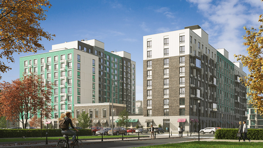 Wohnkomplex in Kasachstan