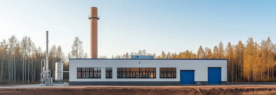 Heizungsnetze des Kesselhauses