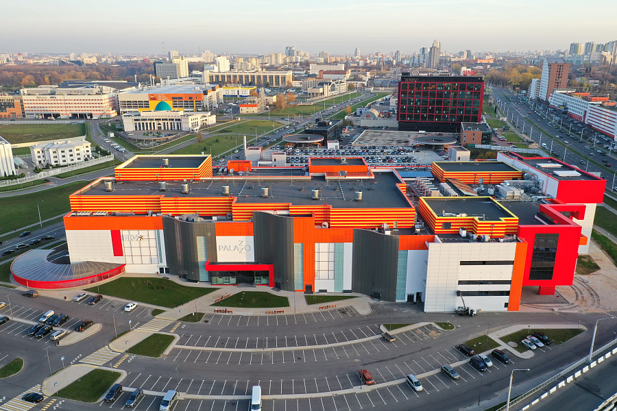 Planung eines Einkaufszentrums